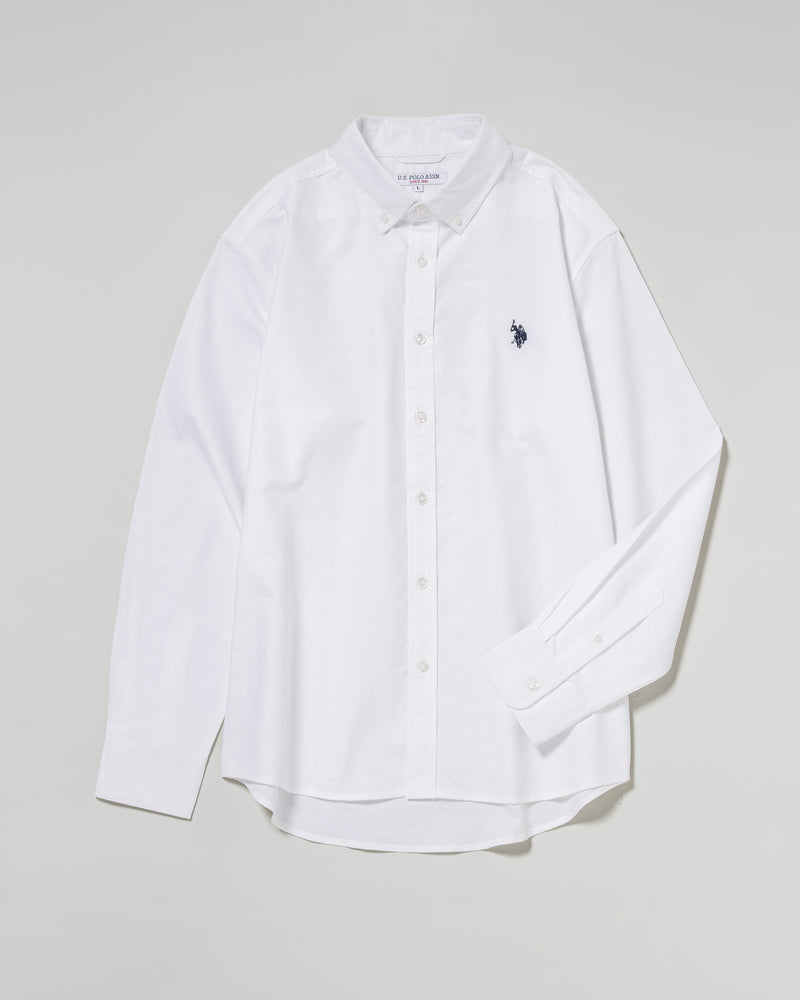 Oxford shirt　オックスフォードシャツ　ダブルホースマン刺繍　PLM53700