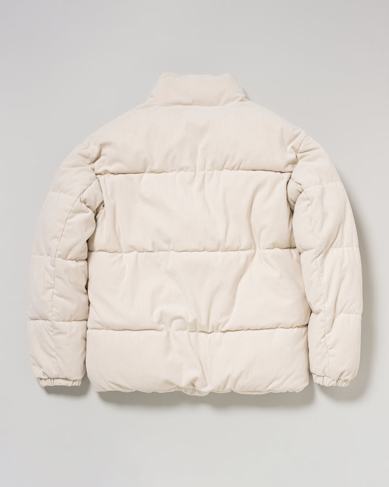 【予約販売】Stand-Zip padded corduroy jacket　スタンドジップ中綿ジャケット　ダブルホースマン刺繍　PLM53810