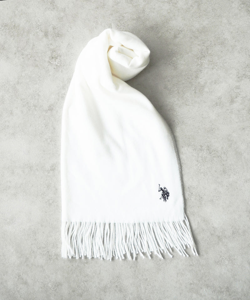 ロゴ刺繍 無地マフラー USPA-2018 – U.S. POLO ASSN. 公式オンラインストア