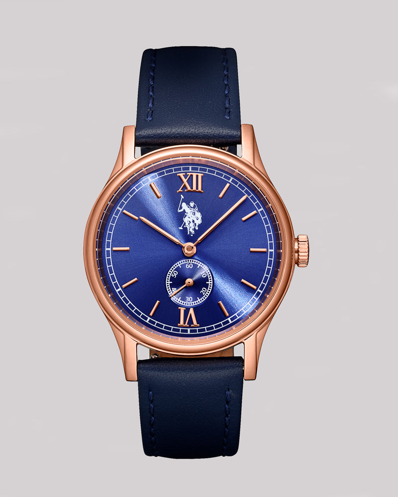 U.S. POLO ASSN. US-14 Watch Classico Fountain Blue