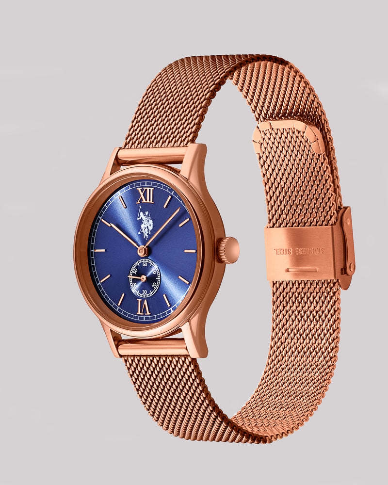 U.S. POLO ASSN. US-14 Watch Classico Fountain Blue