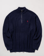 U.S. POLO ASSN.  Half zip knit  PLM33401