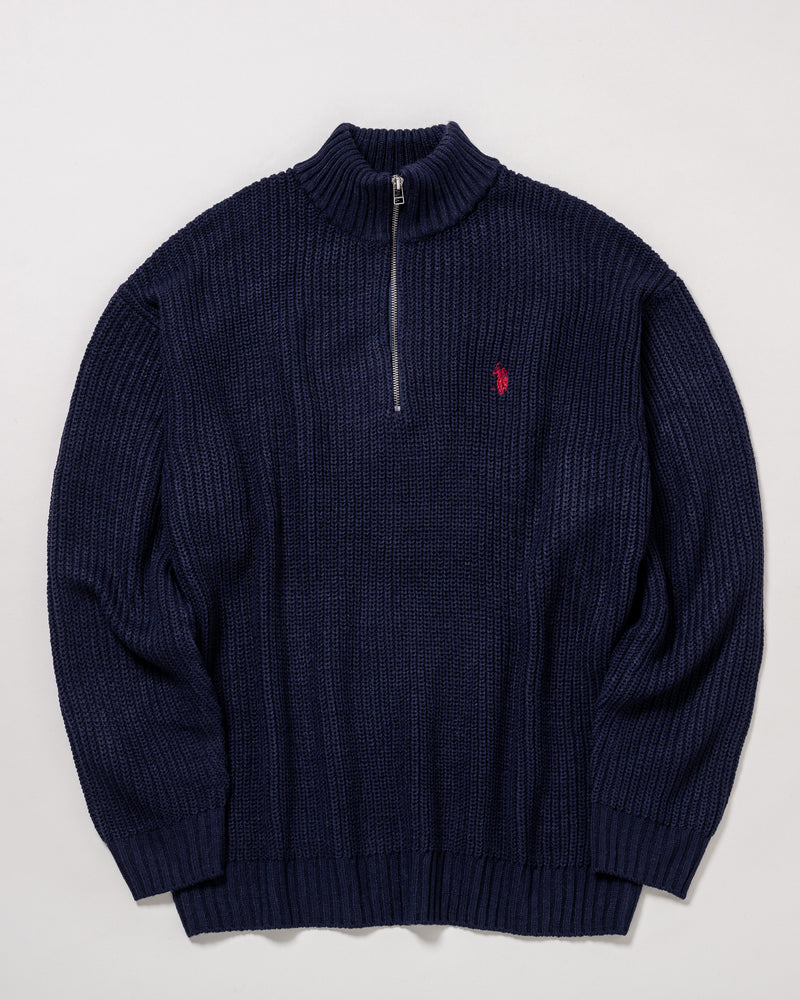 U.S. POLO ASSN.  Half zip knit  PLM33401