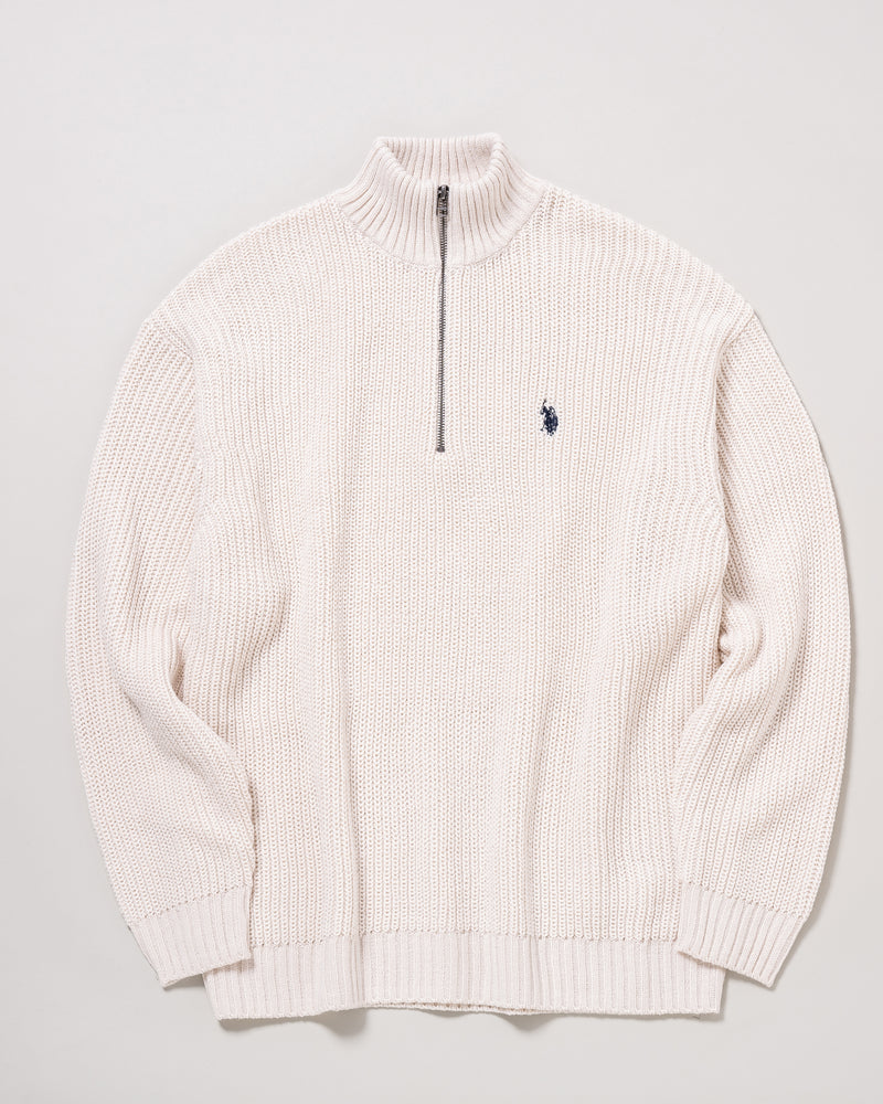 U.S. POLO ASSN.  Half zip knit  PLM33401