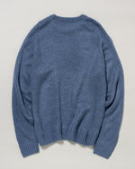 Shaggy Crew Knit　シャギークルーニット　 ダブルホースマン刺繍　PLM43402