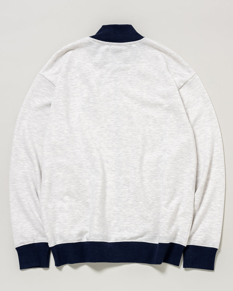 Stand Collar Sweat Jacket　スタンドカラースウェットジャケット　ダブルホースマン刺繍　PLM43300