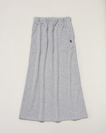 One-point embroidery Lamé Sweat Skirt　ワンポイント刺繍ラメ裏毛スカート　 ダブルホースマン刺繍　PLL43502