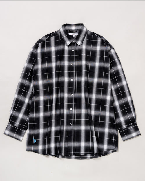 Over-size shirt PLM41707 オーバーサイズシャツ（チェック）