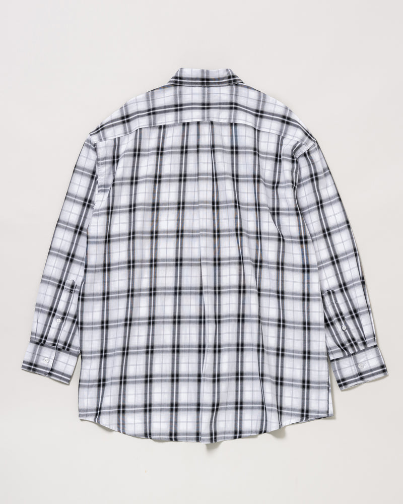 Over-size shirt PLM41707 オーバーサイズシャツ（チェック）