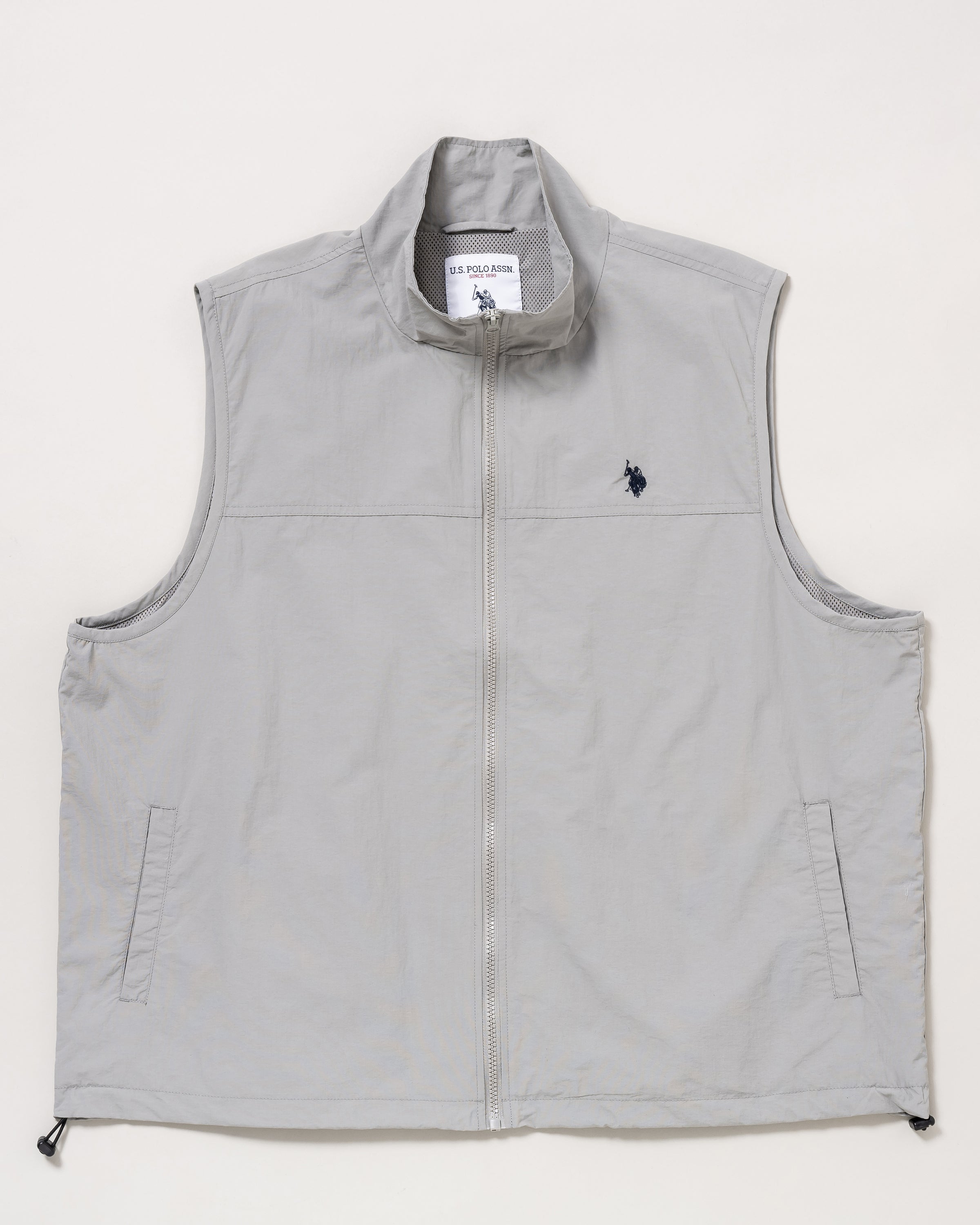 Stand zip vest PLM41803 スタンドジップベスト – U.S. POLO ASSN 