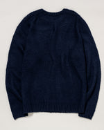 Shaggy Crew Knit　シャギークルーニット　 ダブルホースマン刺繍　PLM43402
