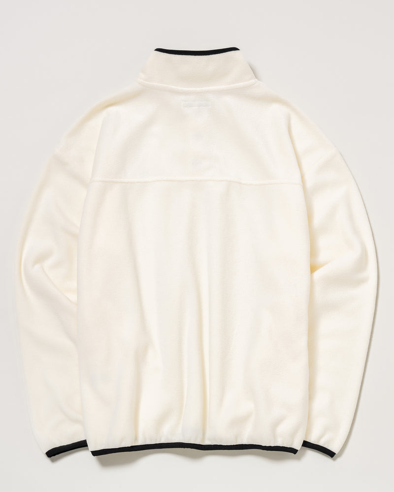 Fleece anorak pullover　リースアノラックプルオーバー　ダブルホースマン刺繍　PLM43838DQ