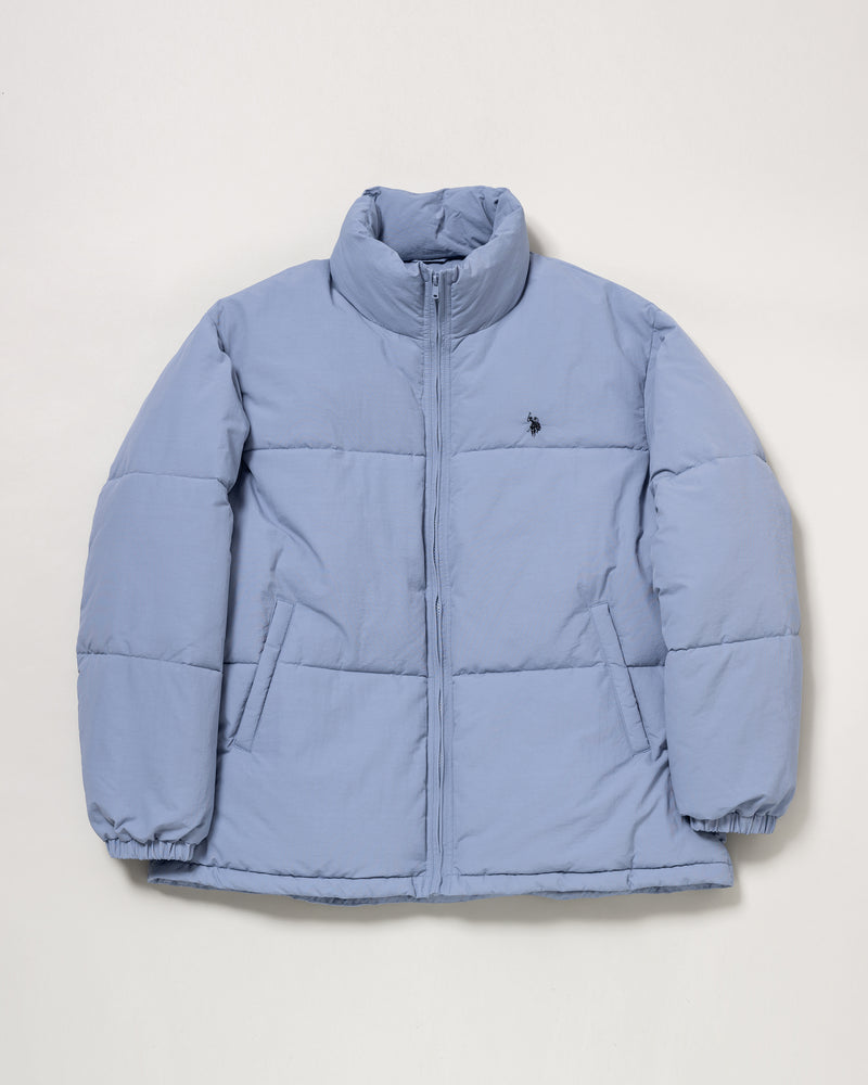 Padded jacket　中綿ジャケット　ダブルホースマン刺繍　PLM43837DQ