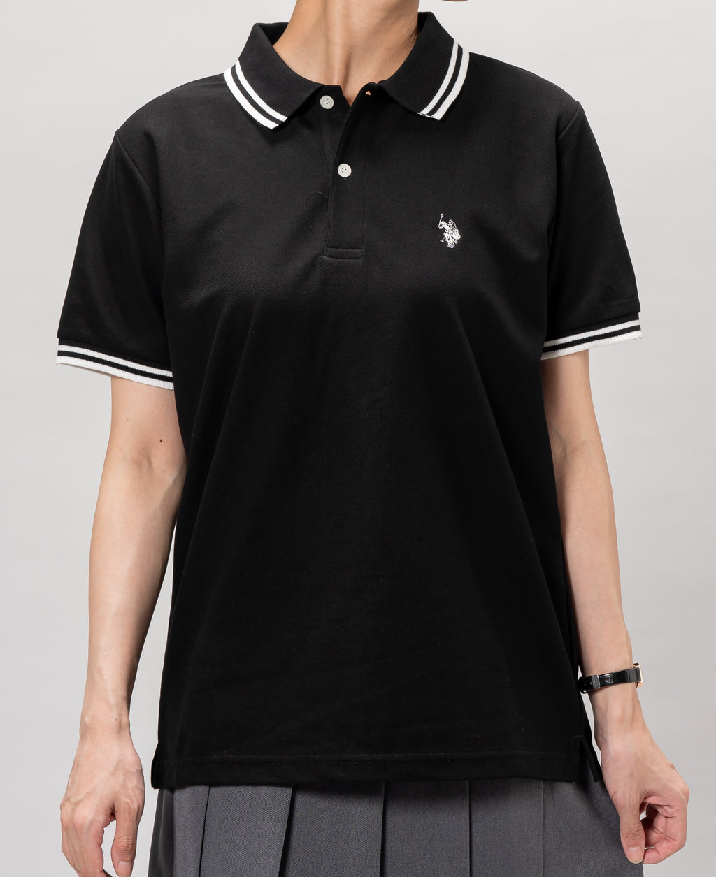 Polo Shirt 鹿の子ポロシャツ ダブルホースマン刺繍 PLM52119 – U.S.