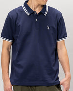 Polo Shirt 鹿の子ポロシャツ ダブルホースマン刺繍 PLM52119 – U.S.