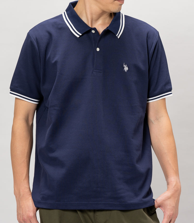 Polo Shirt 鹿の子ポロシャツ ダブルホースマン刺繍 PLM52119 – U.S.