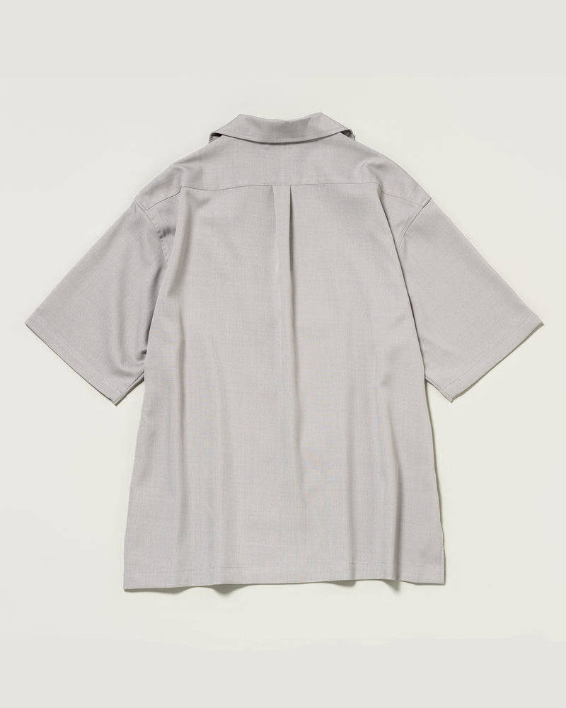 Open-collar short-sleeved shirt オープンカラー半袖シャツ ダブル