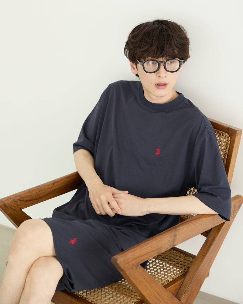 Cool-to-the-touch shorts 接触冷感ショートパンツ ダブルホースマン
