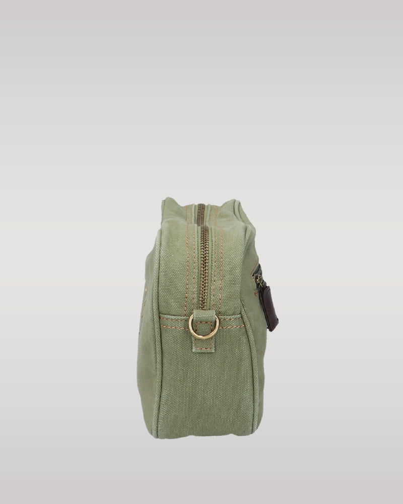 Washed Cotton shoulder bag USPA-2645