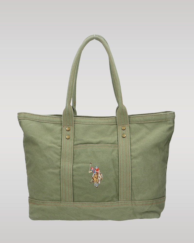 Washed Cotton Tote bag M USPA-2643