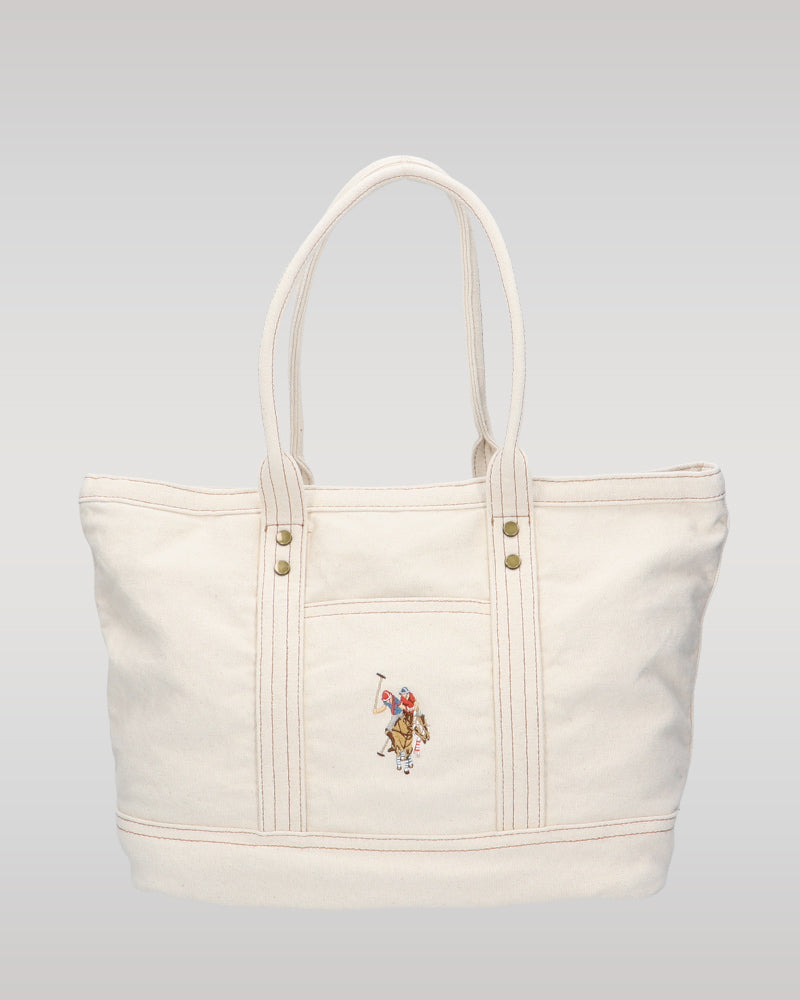 Washed Cotton Tote bag M USPA-2643